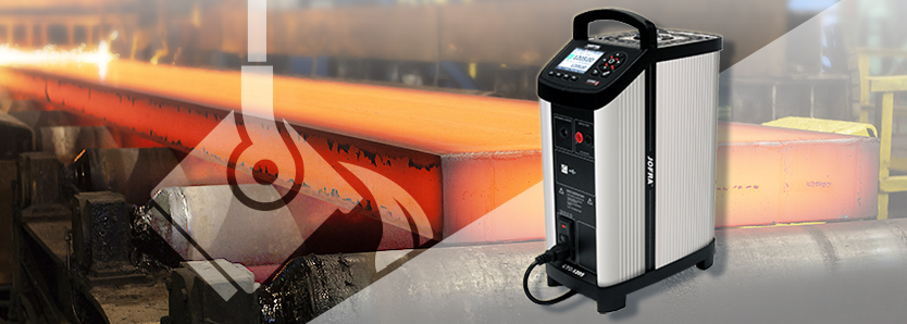 steel processing temperature sensor calibration