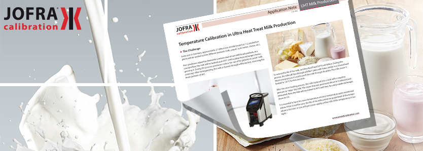 temperature calibration milk production