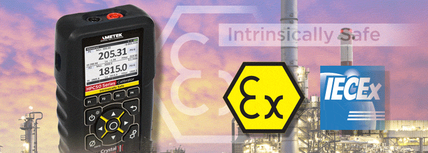 Ny Intrinsically Safe multi-range trykkalibrator